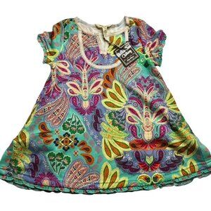 Matilda Jane Girls Treasure Trove Paisley Swim Cover Up Dress Size 4 Years New